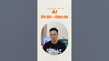 AI chuyển văn bản thành giọng đọc truyền cảm đơn giản. #dungkienthucai #ai #texttospeech