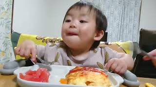 🍒Omelet rice,vegetable soup,tomato👶Illustration for omelet rice👶✨ママ手作り！オムライス、野菜スープ、トマト♥👶オムライスにイ by 【Cute Japanese Baby Vlog(*'▽')】可愛い日本の赤ちゃんのVlog 4,589 views 1 day ago 14 minutes, 42 seconds