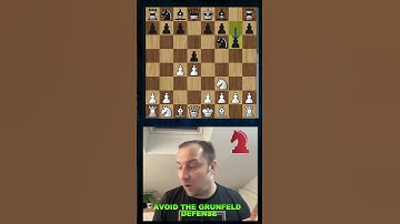 An Easy Way to Beat the Grunfeld Defense #shorts