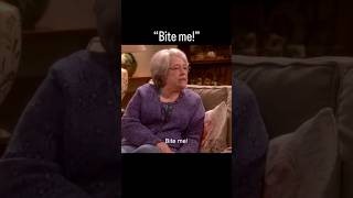 Kathy Bates blooping on Big Bang Theory #funny #kathybates #jimparsons #bloopers #oops