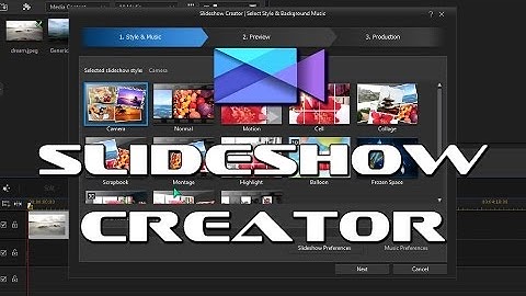 PowerDirector Slideshow Creator