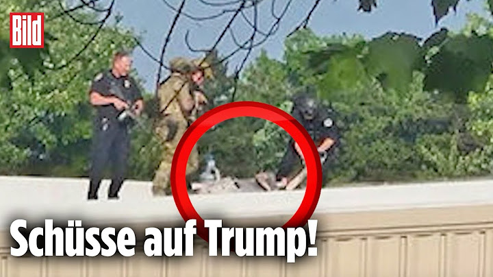 U.S. Secret Service tötet Trump Attentäter