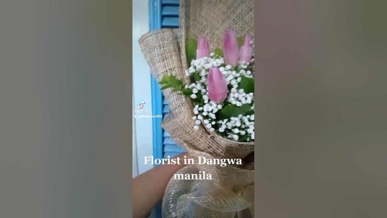 Tulips Bouquet 💐🌷 Florist in Dangwa Manila Freshflowerbouquet 