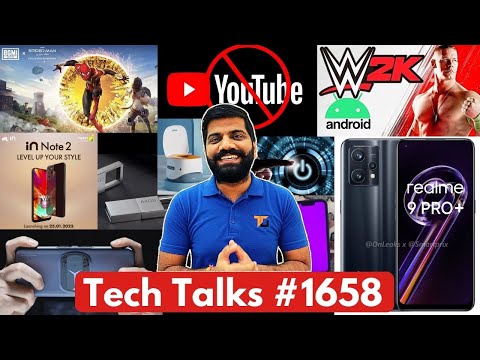 Tech Talks #1658 - Realme 9 Pro+ Full Specs, Micromax IN Note 2, Xiaomi Toilet, S22 Ultra Launch,WWE