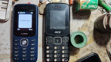 invalid input Solution // Lava A 1 Josh Keypad All Model invalid input Problem SolutionInvalid input