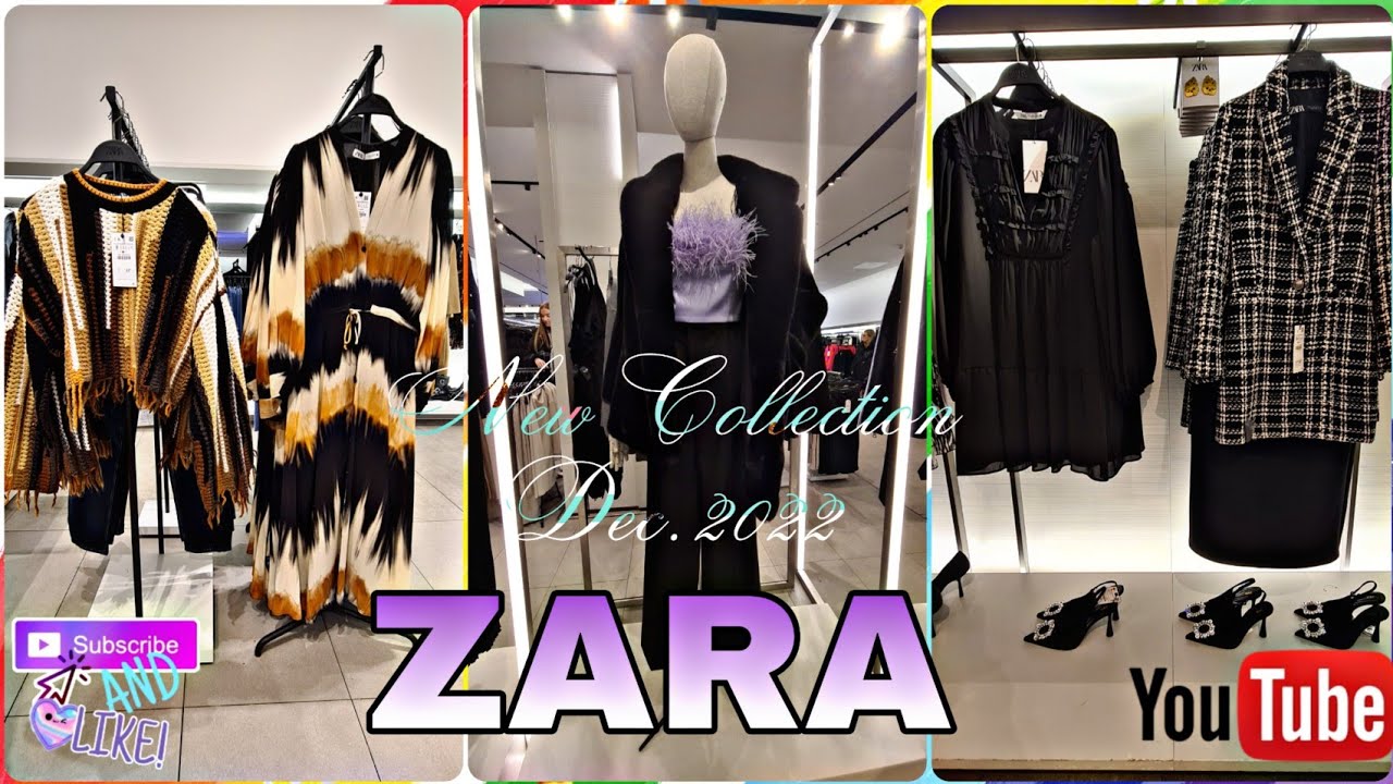 ZARA NEW COLLECTION DEC.2022/ ZARA WOMEN'S WINTER COLLECTION DEC.2022