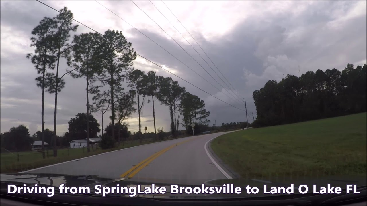 Driving from SpringLake Brooksville to Land O Lake FL YouTube