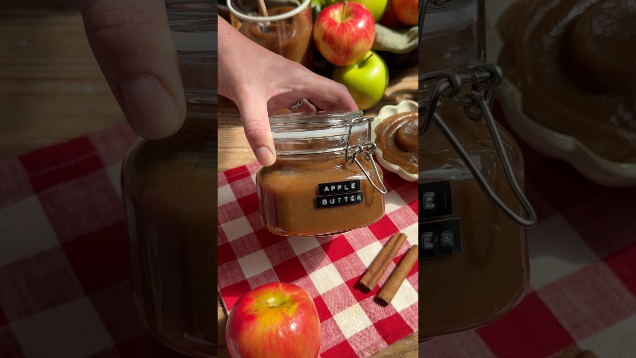 Homemade Apple Butter 