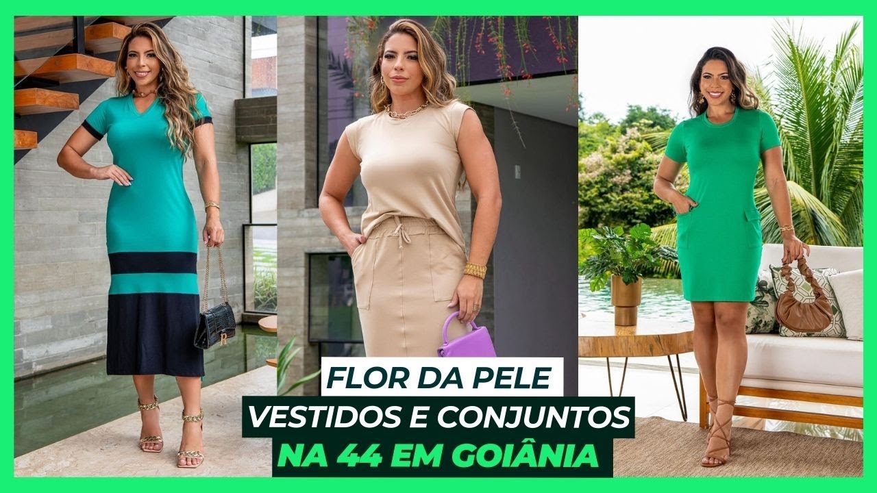 FLOR DA PELE NA RUA 44 EM GOIANIA - Fabricante vestidos e conjuntos no Moletinho Premium