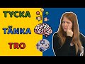 How to say Think in Swedish - Tycka Tänka Tro 🇸🇪  | Learn Swedish in a Fun Way!