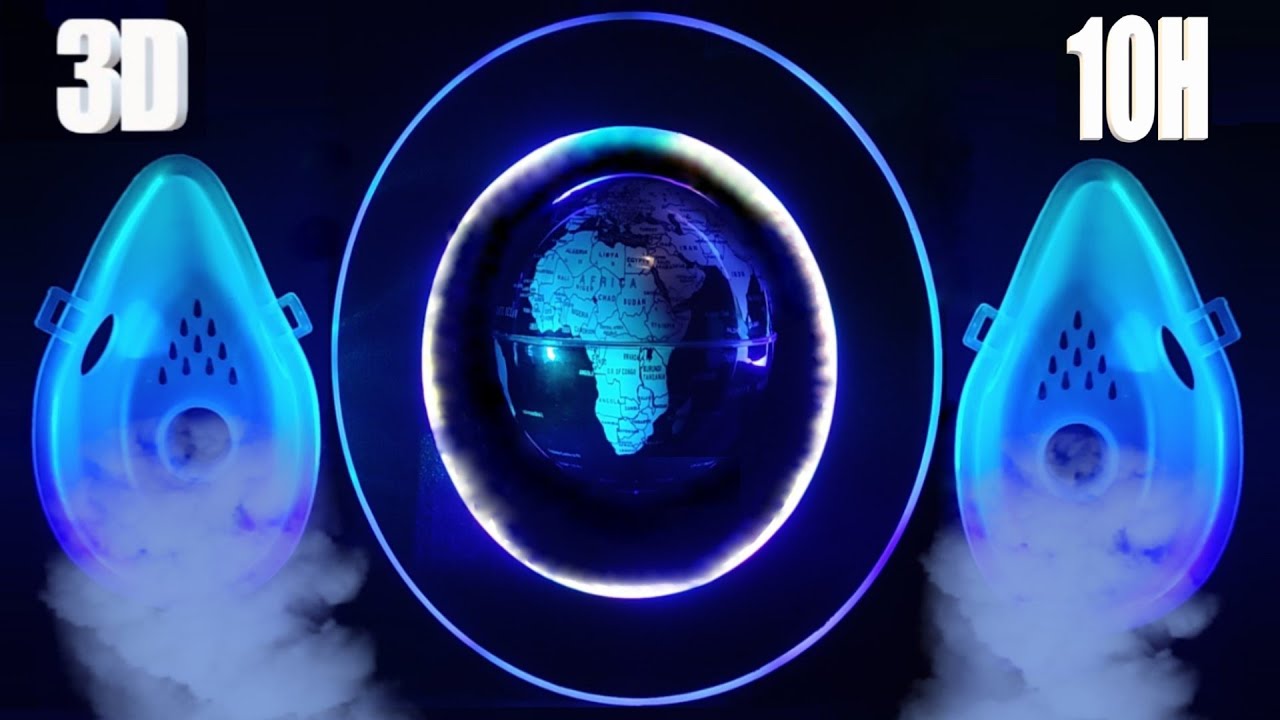 ASMR: Невероятно расслабляющий двойной 3D-аэрозоль и антигравитационный глобус