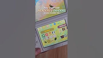 so cute and organized!!! 🥹🩷 aesthetic 3dsxl modded tutorial #modded3ds #3ds