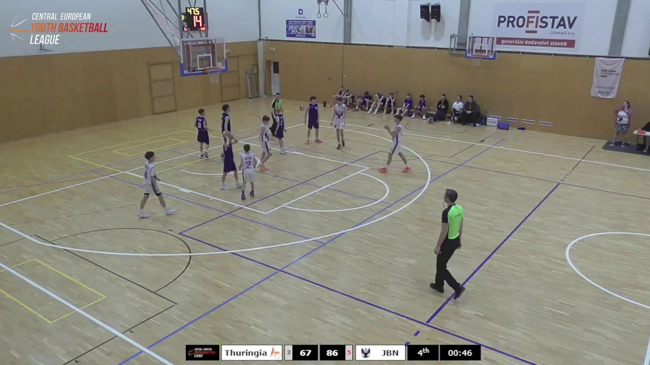 CEYBL U14, 13. 12. 2025, Thuringia Select Team - JBN boys