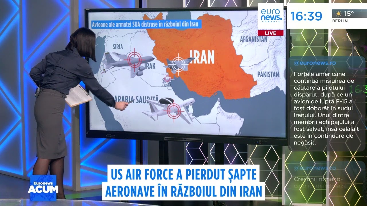 Forțele Aeriene Americane au pierdut șapte aeronave în conflictul din Iran; 13 milii de victime.