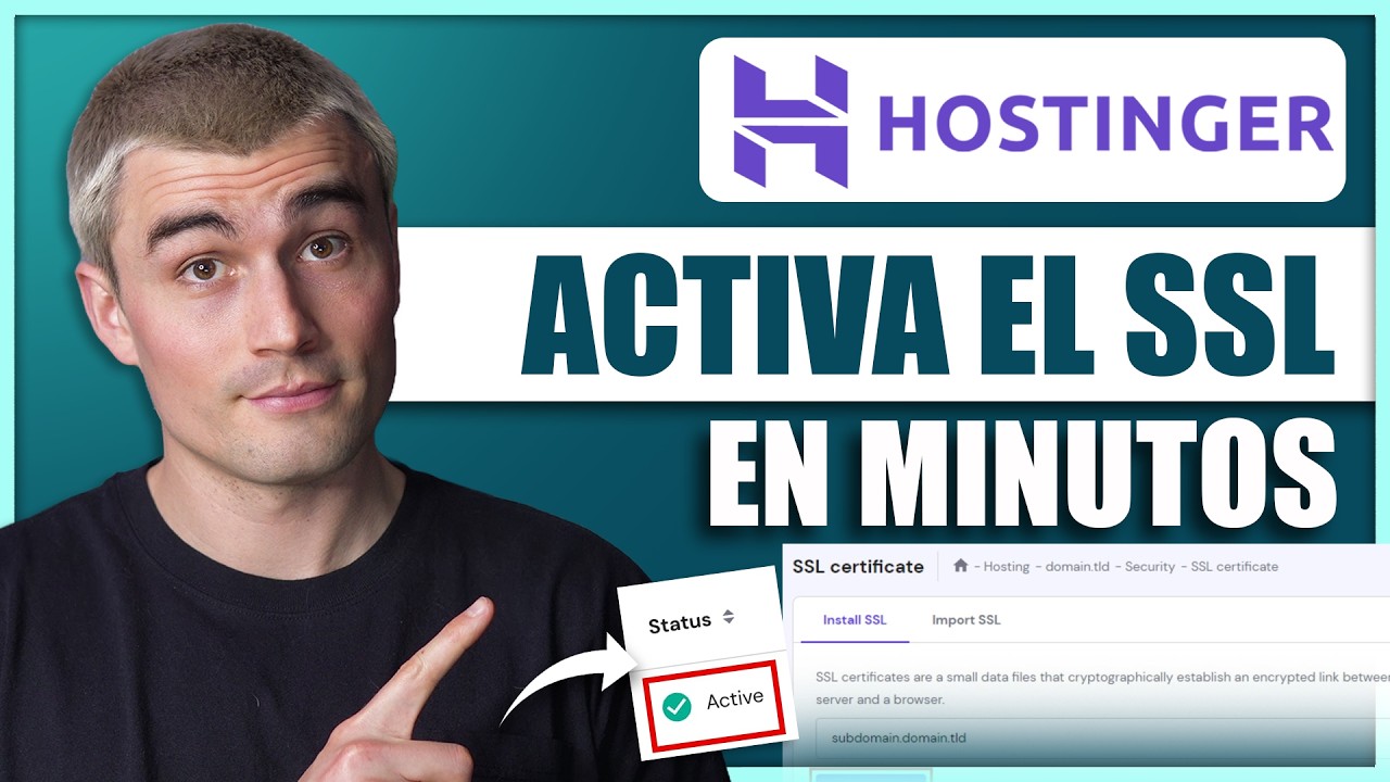 Cómo Configurar SSL Gratuito en Hostinger | Activar HTTPS Rápidamente ...
