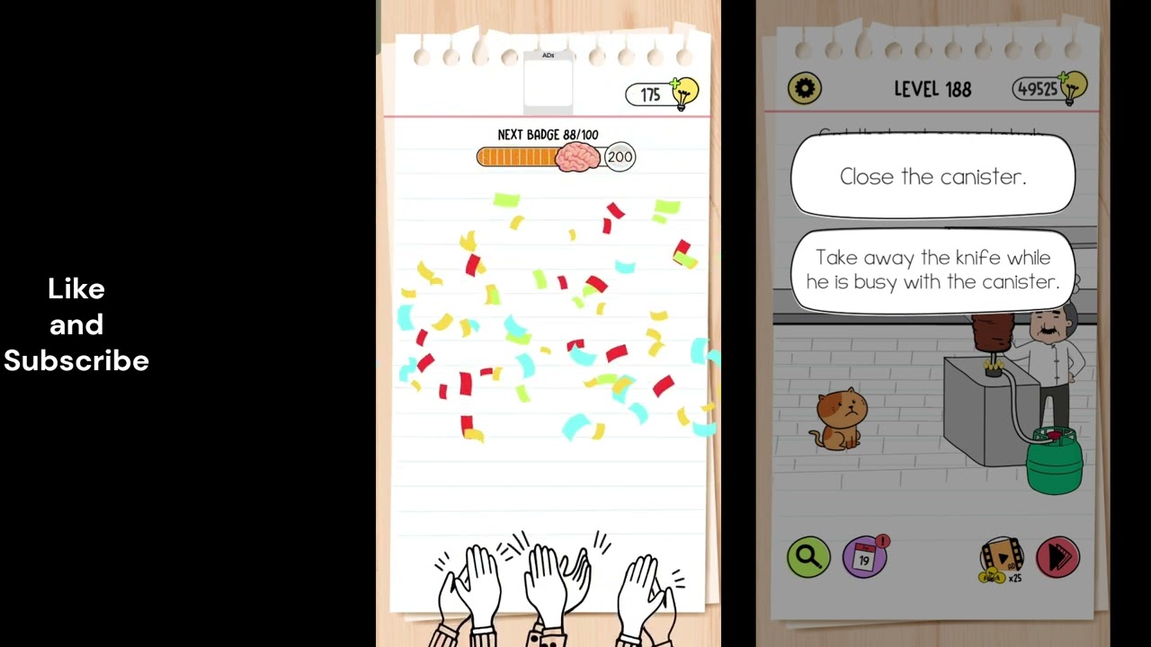 brain test all star level 188