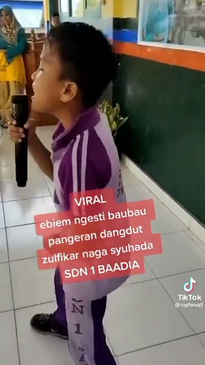 VIRAL ebiem ngesti baubau pangeran dangdut zulfikar naga syuhada SDN 1 BAADIA
