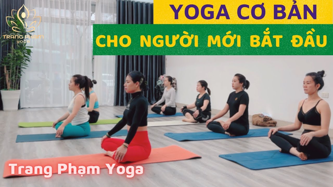Bài tập Yoga Cơ Bản - Cho người mới bắt đầu - tập nhẹ nhàng - Trang Phạm Yoga
