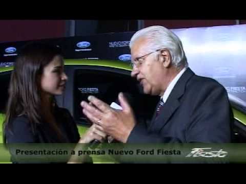 Nuevo Ford Fiesta - Entrevista Ing. Alberto Gariba...