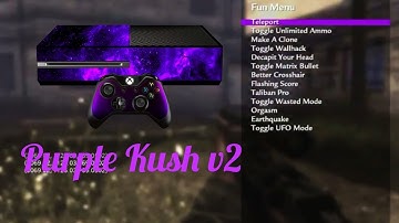 CoD WaW - Purple Kush v2 GSC Mod Menu (XBOX ONE)