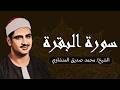 تلاوة تجلب السكينة سورة البقرة لطرد الشياطين وجلب البركة بصوت الشيخ محمد صديق المنشاوي 