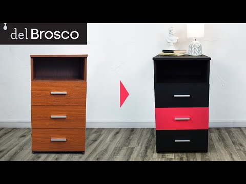 Как перекрасить мебель? Красим тумбу меловой краской Brosco. ГАЙД для Начинающих!