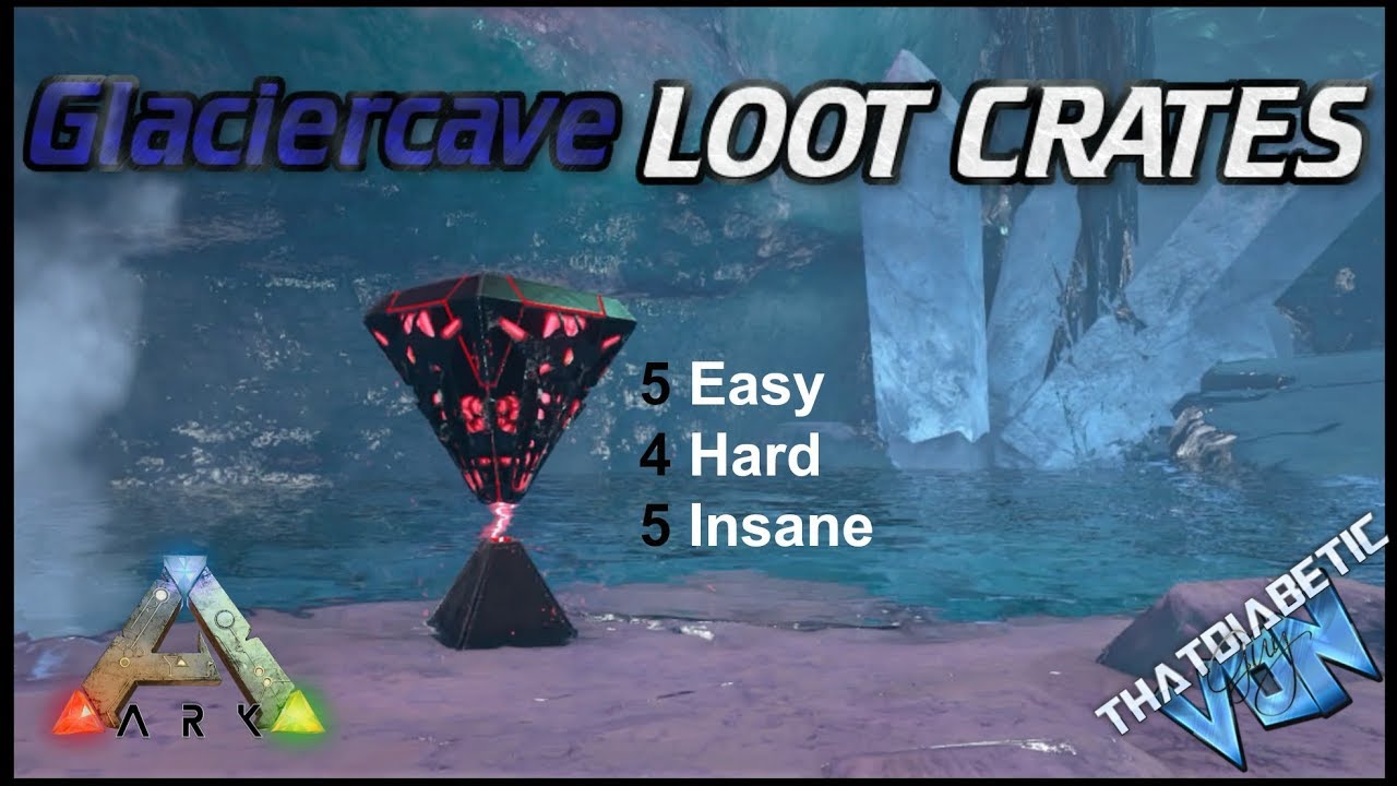 Ragnarok All 14 Loot Crate Locations Glaciercave Youtube