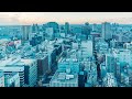 川崎市役所本庁舎 25F スカイデッキから撮影した夕景タイムラプス