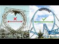 Why a perfectly round looping isnt perfect    backstage blue fire  foodloop europa park