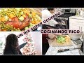 COCINE UNA RICA COMIDA EN EL HORNO-MI ARBOL DE NAVIDAD ESTABA AMARRADO-Silviaentuvidaymas