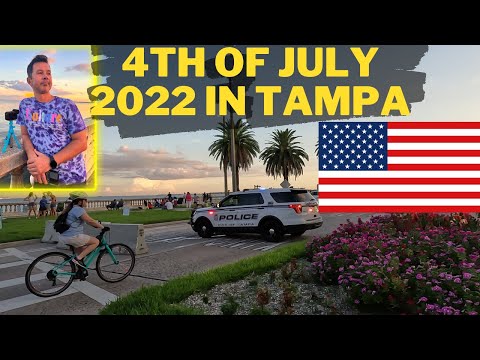 Video: Florida, Tampa'da 4 Temmuz Havai Fişek Gösterileri
