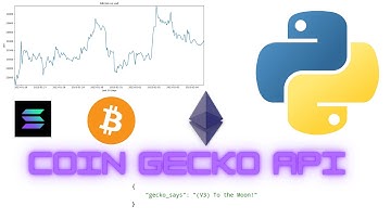 Visualizing the Crypto Market with Python: Plotting Coin Data from CoinGecko API