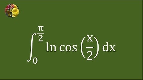 Evaluating definite integral using standard techniques