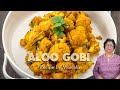 Aloo Gobi | Potatoes & Cauliflower | Recipe by Manjula, Indian Vegetarian Food