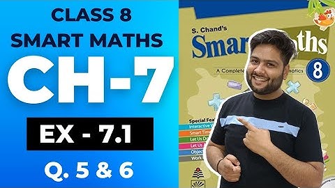 Smart Maths Class 8, Chapter - 7 || Exercise 7.1 || Cube and Cube Roots