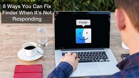 8 ways how to fix finder not working on Mac.