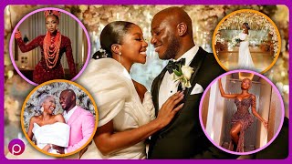 A Chocolate Love Story: Actress InI Dima Okojie \& Abasi Unseen Wedding Moments In Photos