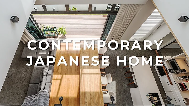 Inside A High Ceiling Modern Japanese-Inspired Home | A dream work desk setup | Nu Infinity - DayDayNews