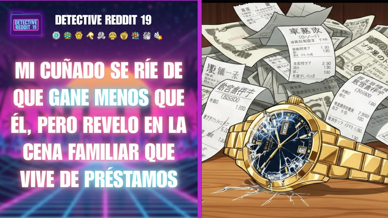 Mi CUÑADO se Ríe de que Gane Menos que Él, Pero Revelo en la CENA FAMILIAR que VIVE de PRÉSTAMOS