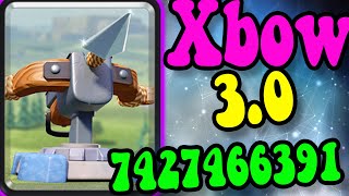 7427466391 best  Xbow cycle deck 👈 74 xbow deck Clash Royale