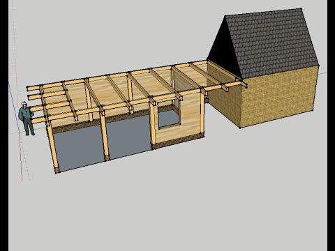 Onwijs Ik bouw mijn tuinhuis zelf - DIY garden house - Gartenhaus selber UQ-37