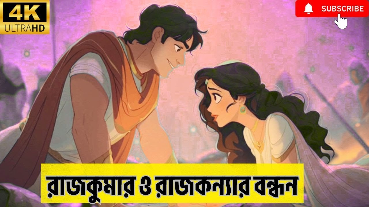 রাজকুমার ও রাজকন্যার বন্ধন | Bengali Fairy Tales | Bengali Tales By Limon