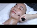 ASMR 중국 고법 괄사마사지 Facial Gua Sha from a Chinese skincare professional