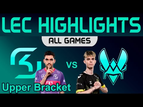 SK vs VIT ALL GAMES Highlights LEC Winter Playoffs Round 1 2024 SK Gaming vs Team Vitality by Onivia