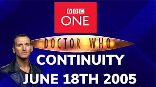 BBC One Continuity June 18th 2005