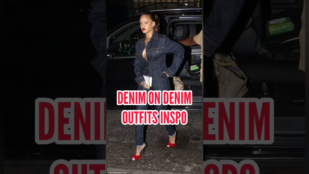 Denim🔛Denim outfits 