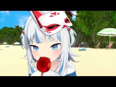 Gawr Gura Sing 3D Karaoke - Pretender