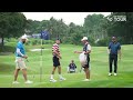 Mic'd Up with a Pro Golf Tournament LEADER | 2024 Porsche Singapore Classic
