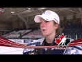 Après-match de la Coupe Esso : ONT-QUÉ (or)