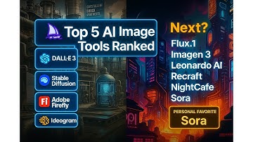 Top 5 AI Image Tools Ranked: From Midjourney to DALL·E 3 (and What’s Next!)